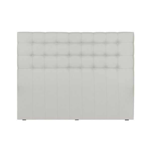 Bijelo uzglavlje Cosmopolitan dizajn Torino, širina 202 cm-image-1