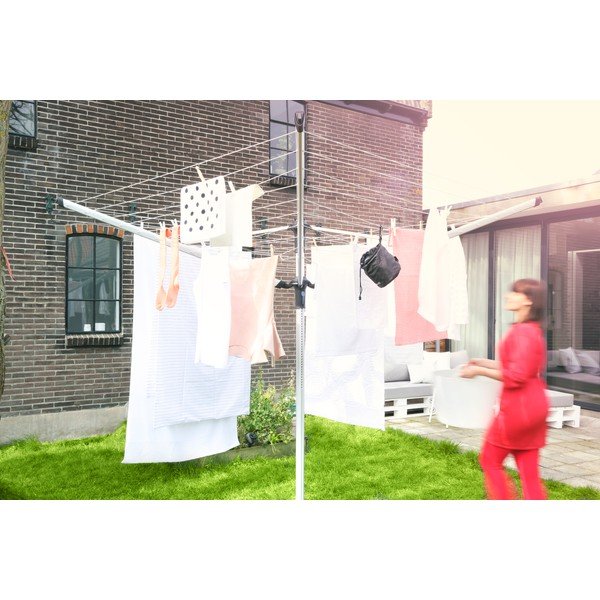 Vrtna sušilica za rublje u srebrnoj boji 50 m Lift-o-Matic Advance – Brabantia-image-4