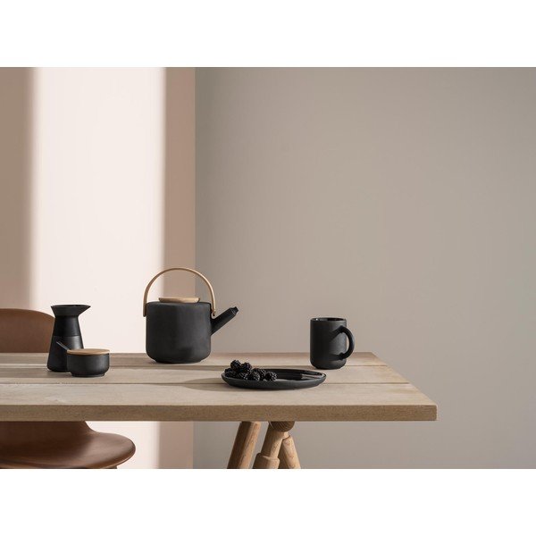 Crni čajnik od kamenine 1,25 l Theo – Stelton-image-3
