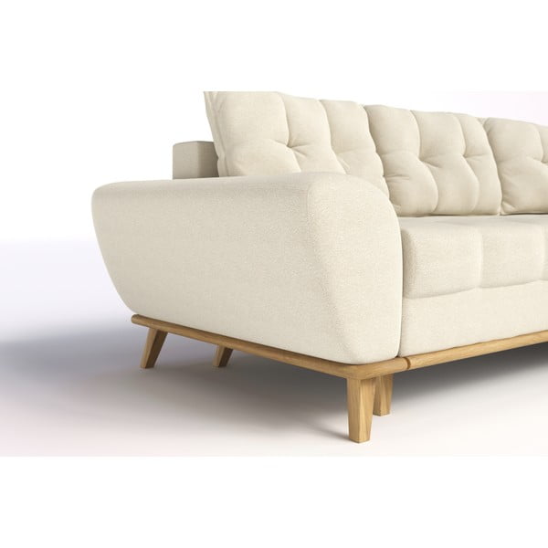 Krem sklopiva kutna garnitura (s desnim kutom) Balitco – Ropez-image-4