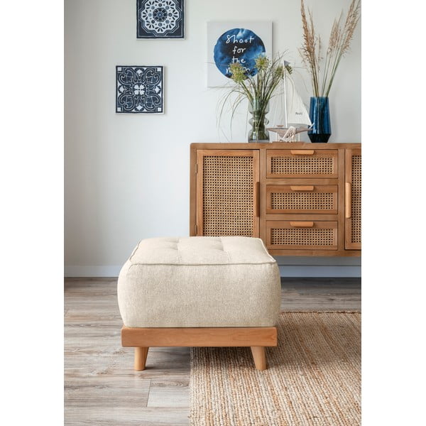 Bež podnožnik Miuform Dazzling Daisy-image-1