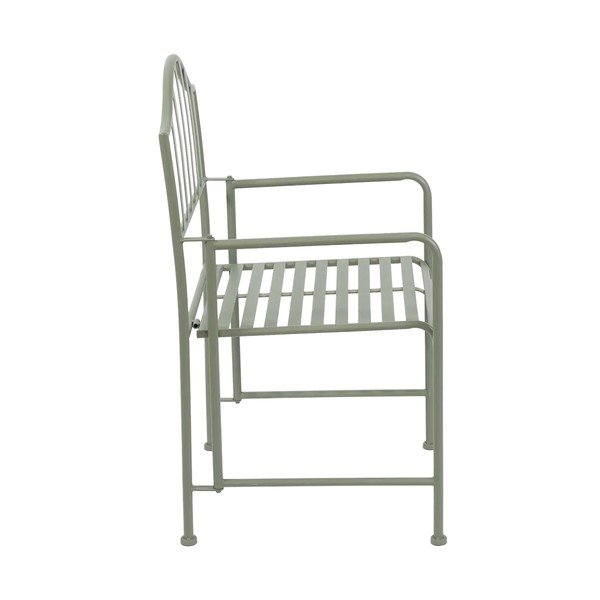Zelena metalna vrtna stolica Verdant Voyage – Esschert Design-image-2