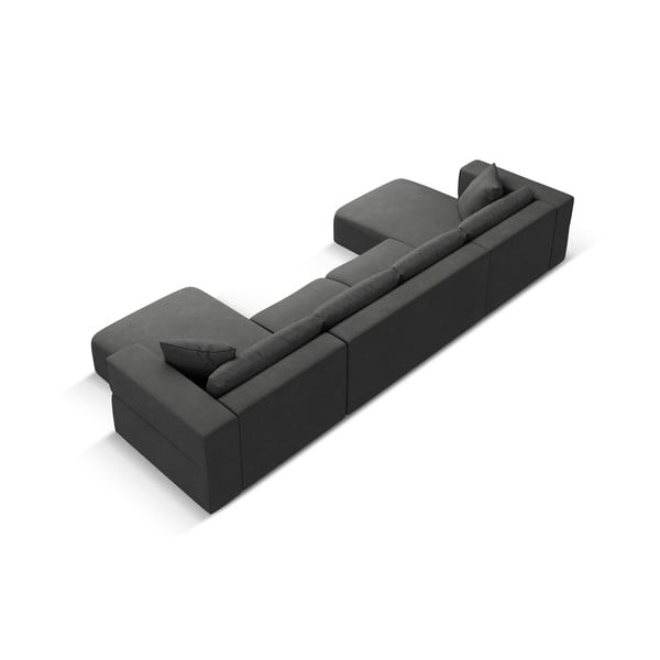 Tamno siva kutna garnitura (u obliku slova "U") Esther – Milo Casa-image-3