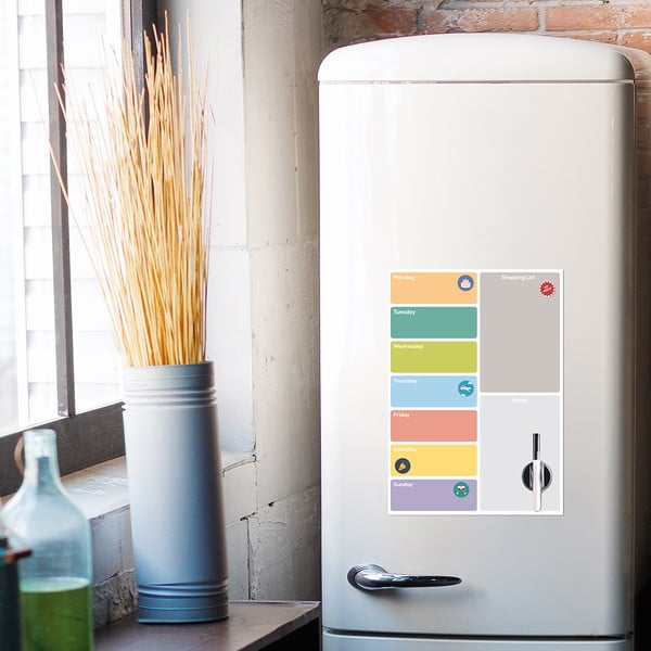 Magnetna tabla 30x42 cm Week Planner – Balvi-image-1