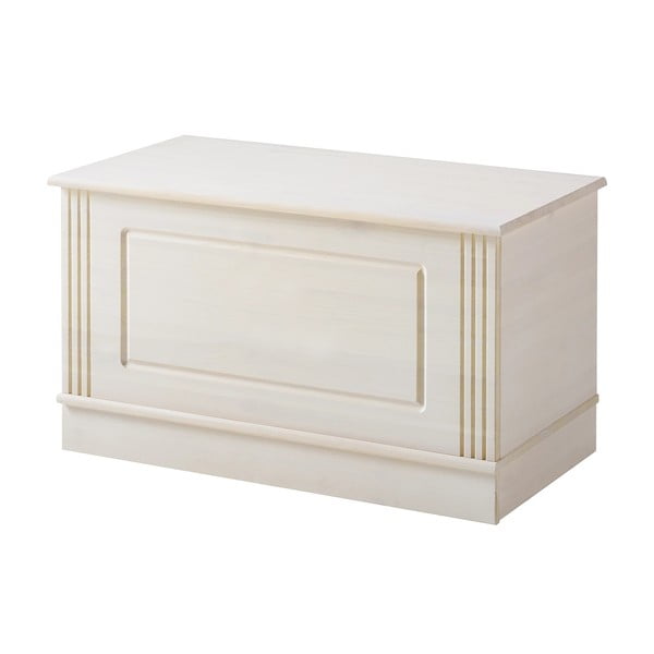 Bijela škrinja od masivnog bora 80x45 cm Anita – Støraa-image-2