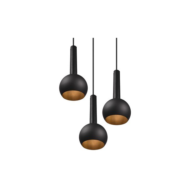 Crna viseća svjetiljka ø 52 cm Ciliana – CINQUE-image-1