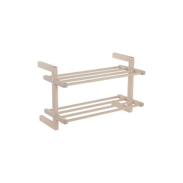 Viseći stalak za cipele od masivnog bora u svijetloj prirodnoj boji 70x45x38 cm Eddison – Jotex