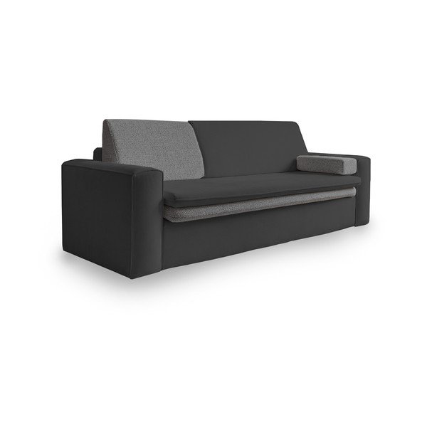 Tamno siva sklopiva sofa 237 cm Wilson – Miuform