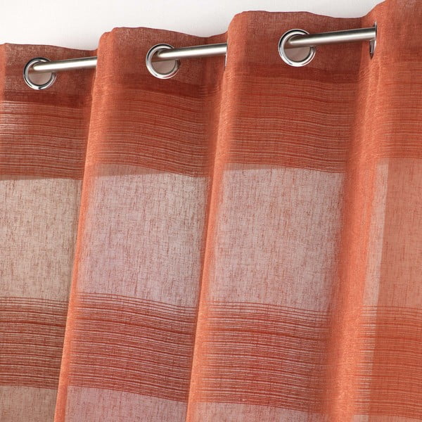 Ciglasta prozirna zavjesa 140x280 cm Terraza – douceur d'intérieur-image-1