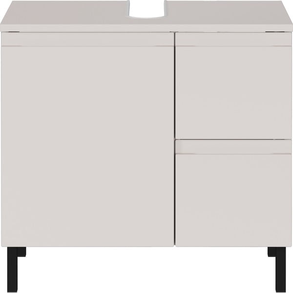 Krem nizak ormarić za ispod umivaonika 60x56 cm Salinas – Germania