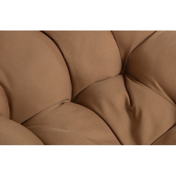 Smeđa okretna vrtna stolica s ratanom WOOOD Vive-image-1