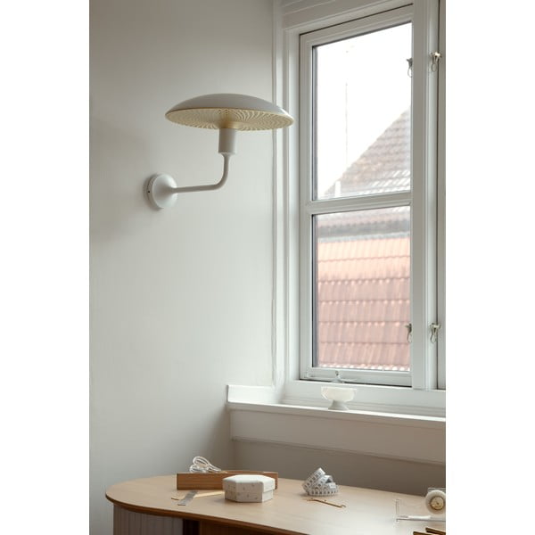 Bijela metalna zidna lampa bez sjenila Santé – UMAGE-image-1