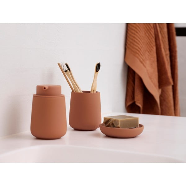 Narančasti dozator sapuna od kamenine 250 ml Nova One – Zone-image-1