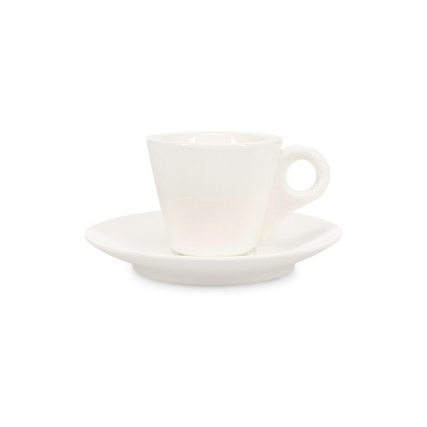 Bijela porculanska šalica za espresso 80 ml Barista – BonBistro-image-2