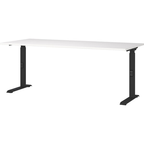 Radni stol s bijelom pločom stola 80x180 cm Downey – Germania