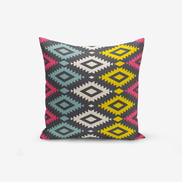Pamučna navlaka za jastuk Minimalističke navlake za jastuke Colorful Geometric, 45 x 45 cm