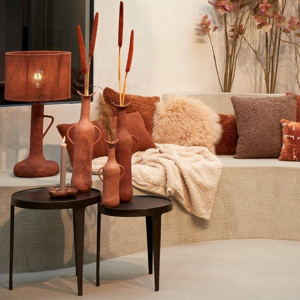 Crveno sjenilo ø 30 cm Tossa – Light & Living-image-1