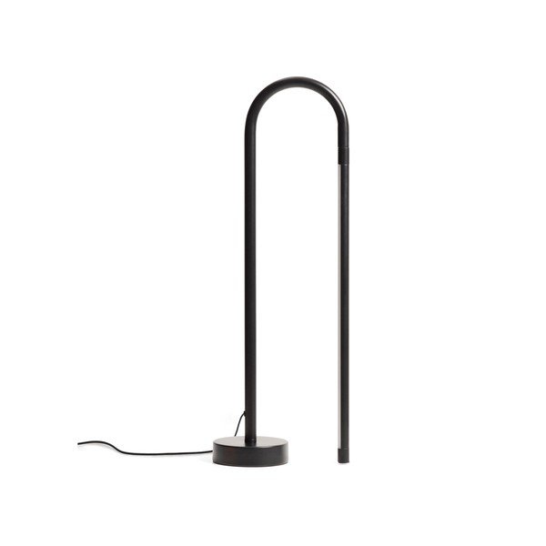 Crna LED stojeća svjetiljka (visina 60 cm) Bow – Kave Home