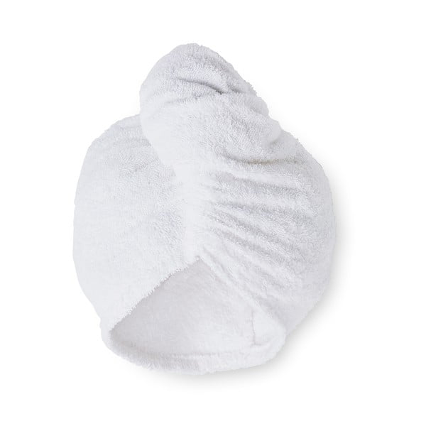 Bijeli brzosušeći pamučni ručnici za kosu u setu 2 kom 20x13 cm Quick Dry – Catherine Lansfield