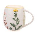 Bijela porculanska šalica 500 ml Flower Garden – Dakls