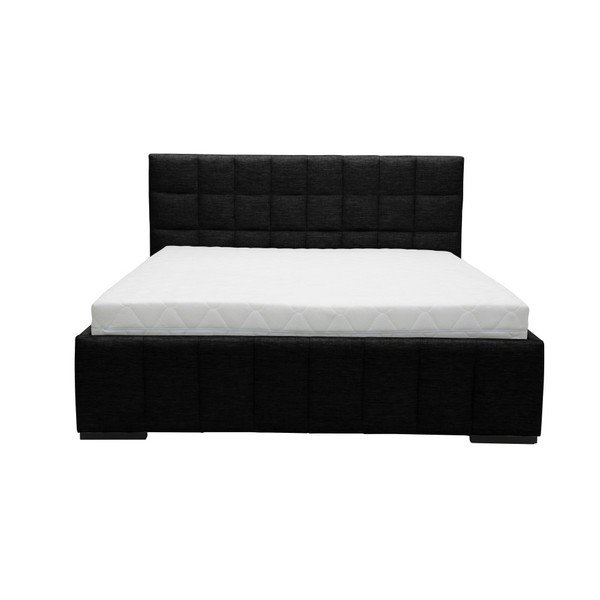 Crni bračni krevet Mazzini Beds Dream, 180 x 200 cm-image-2