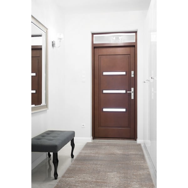 Staza sivo-bež 80x250 cm Soft Gik P – FD-image-1