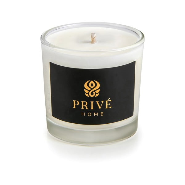 Set od 3 bijele mirisne svijeće Privé Home Delice d'Orient/Safran-Ambre Noir/Black Wood-image-2