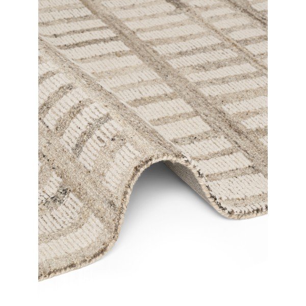 Krem ručno rađen vunen tepih 160x230 cm Boho 1.0 Linara – Vikosa-image-4