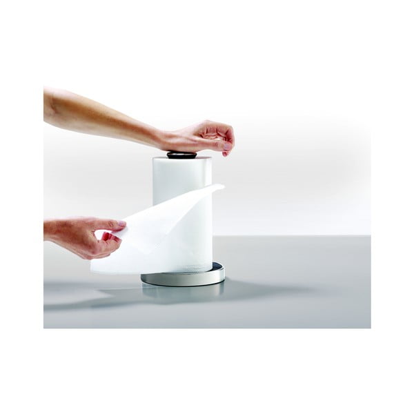 Crni stalak za papirnate ručnike Joseph Joseph Push´n´Tear-image-2