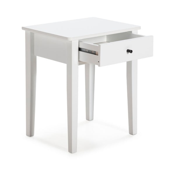 Bijeli noćni ormarić od masivnog bora Bart – Marckeric-image-2