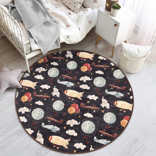 Dječji tepih ø 100 cm Comfort – Mila Home-image-1