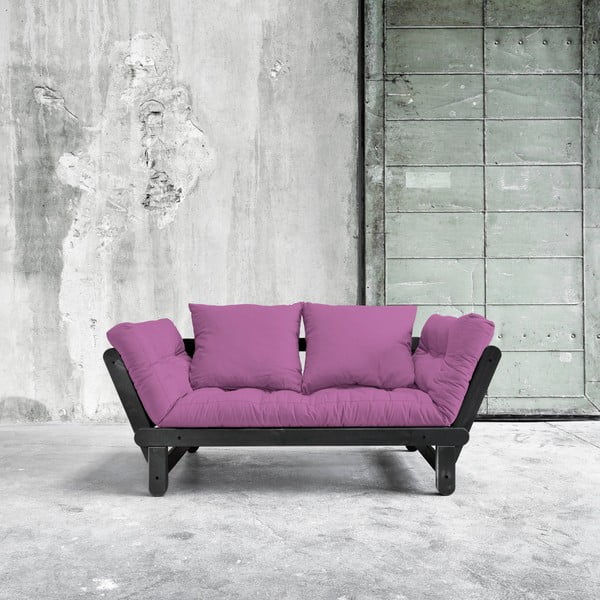 Karup Beat Black / Taffy Pink varijabilna sofa
