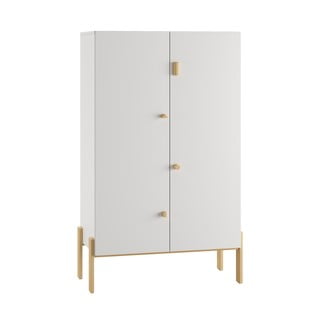 Svijetlo sivi dječji ormar 100x170 cm Cube - Pinio
