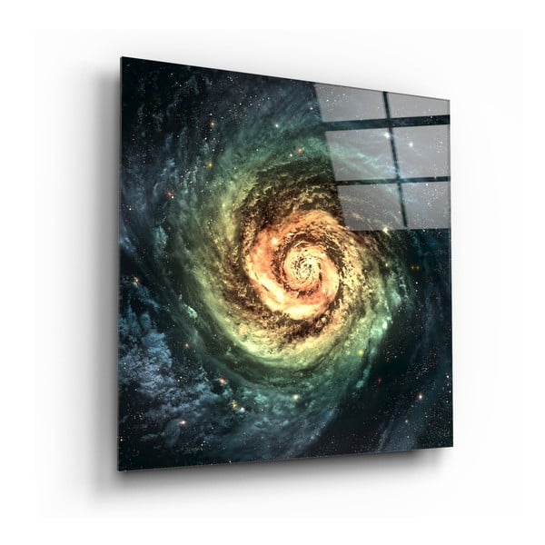 Staklena slika insigne prostora Infinity, 40 x 40 cm