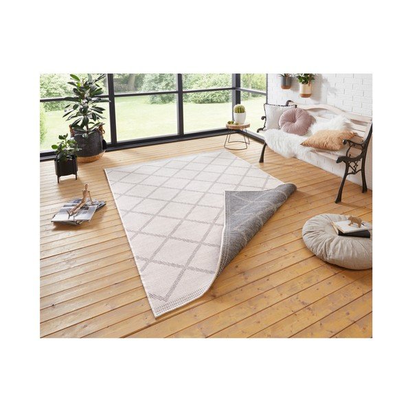 Sivo-krem obostrani gazište pogodan za vanjsku Bougari Corsica, 80 x 350 cm-image-1