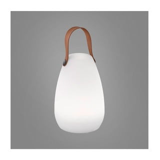 Bijela/smeđa LED stolna lampa (visina 20 cm) Ruby – Fischer & Honsel