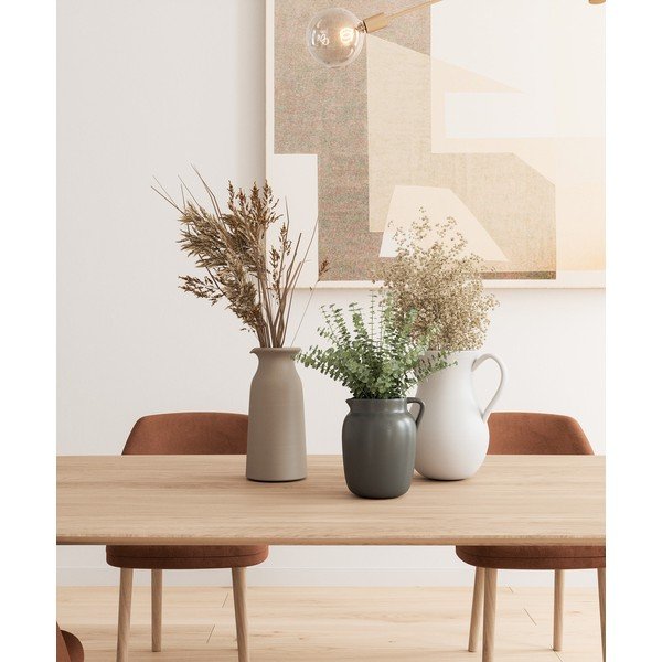 Bež keramička ručno izrađena vaza (visina 30 cm) Bia – Artevasi-image-1