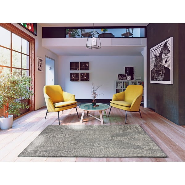 Sivi tepih 230x160 cm Hojas Gris Sunset - Universal-image-1