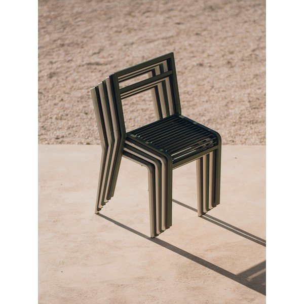 Zelena metalna vrtna stolica Oto – noo.ma-image-3