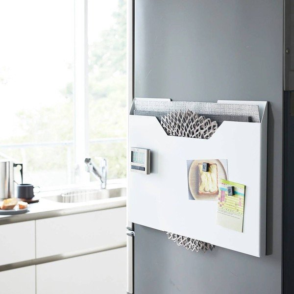 Metalni držač za podmetače s postavljanjem bez bušenja Tower – YAMAZAKI-image-1