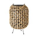Crna/natur stolna lampa (visina 30 cm) – Casa Selección