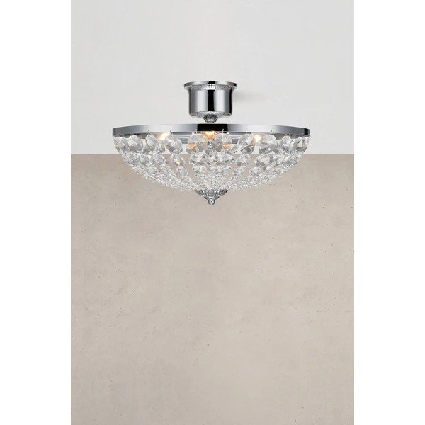 Stropna svjetiljka u srebrnoj boji Gränsö – Markslöjd-image-1