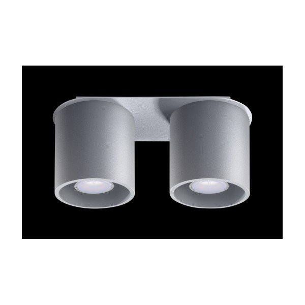 Siva stropna lampa Sollux Roda-image-3