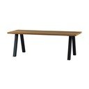 Vrtni stol od masivnog drveta 81x210 cm Tablo – WOOOD