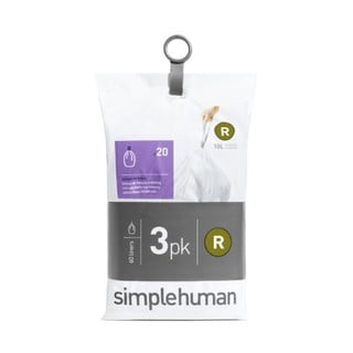 Vreće za smeće 60 kom 10 l R - simplehuman