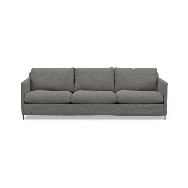 Tamno siva sofa 248 cm Petito – Furninova 