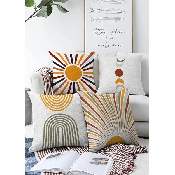 Ukrasne jastučnice u setu 4 kom 43x43 cm – Mila Home-image-2