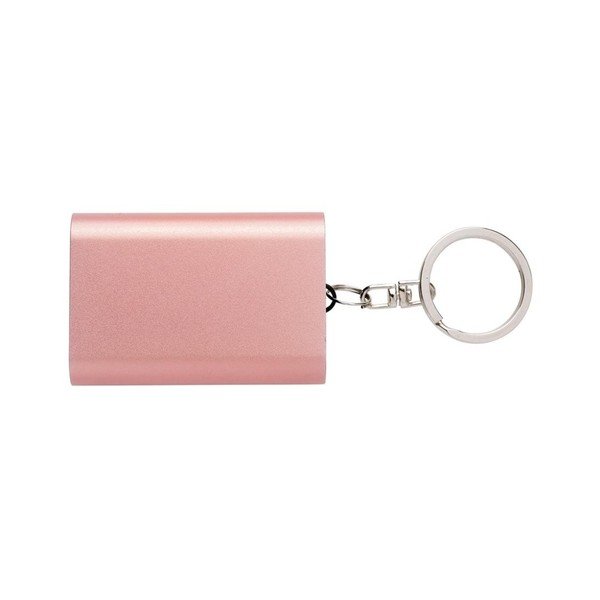 Kompaktni power bank za ključeve u ružičastom XD dizajnu-image-1