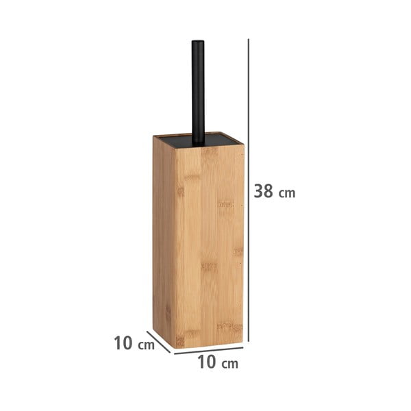 Set pribora za kupaonicu od bambusa u prirodnoj boji Padua – Wenko-image-3