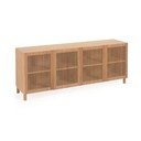 Niska komoda u dekoru hrasta u prirodnoj boji 180x72 cm Beyla – Kave Home